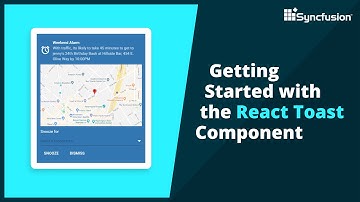 Getting Started with the React Toast Component