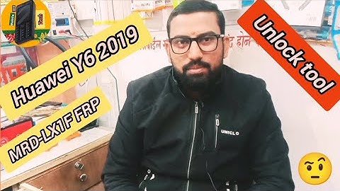 Huawei Y6 2019 (MRD-LX1F) Frp with Unlock tool (2022) latest