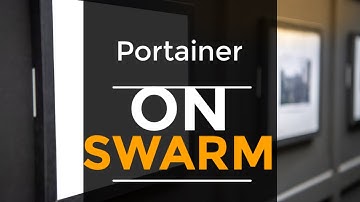 How to install portainer on docker swarm