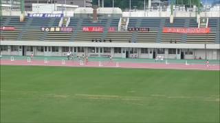 20160904 高校陸上新人戦広島地区大会 女子400mH決勝