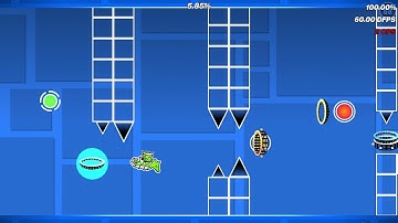 [Geometry Dash] "Fragile" Layout Preview #2 by me (NoClip)