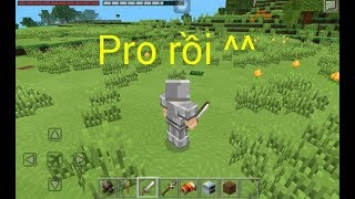 Minicraft#4:Chế tạo thành công bộ giáp sắt và kiếm sắt siêu đẹp