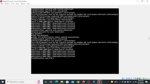 Managing Local Users and Groups di Redhat