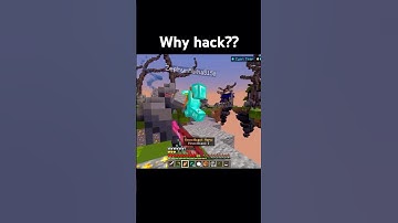 Too many hackers on Skywars these days… #minecraft #skywars #hive #minecraftshorts