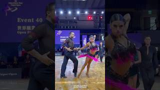Pavel Zvychaynyy &amp; Polina Teleshova - Cha Cha dance | Asian Dance Tour - Taipei Open