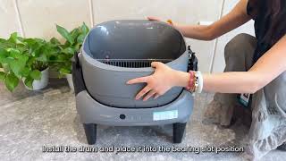 01-Invengo Automatic Cat Litter Box M2: Installation & Assembly Tutorial