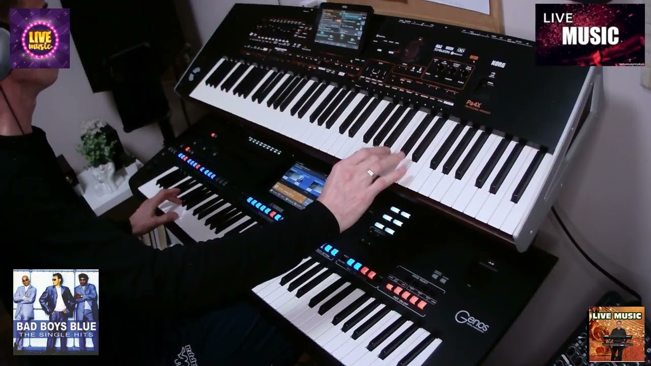 Bad Boys Blue Hits Medley I Live Synth Performance I ItaloDisco Cover🔥