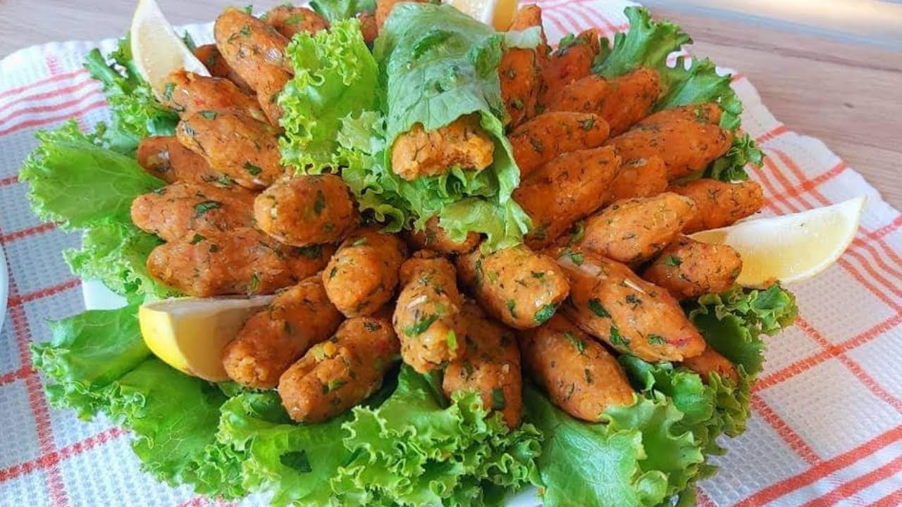 Чечевичные котлеты по-турецки. Очень вкусная, легкая закуска из красной чечевицы. Турецкие рецепты