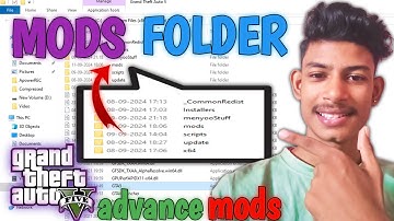 HOW TO CREATE MODS FOLDER IN GTA 5 | How to Install Mods Folder | GTA 5 MODS