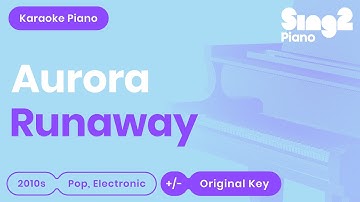 Thumbnail of AURORA - Runaway (Piano Karaoke)
