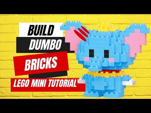 Build DUMBO bricks LEGO MINI TUTORIAL (bahasa) | BRICKS W2601-32