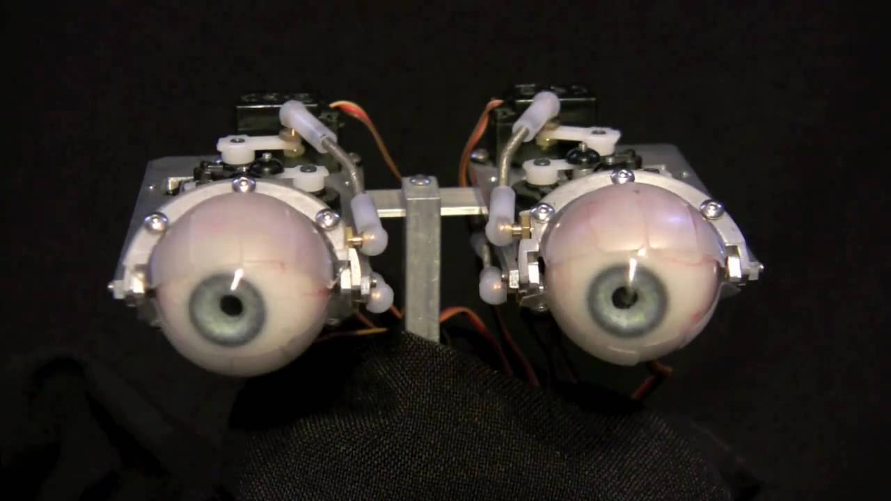 Animatronic Eye Mechanism - YouTube