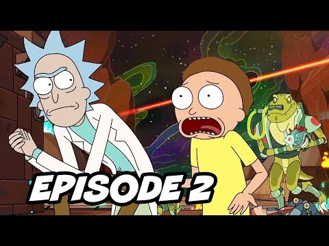 Rick and Morty Season 4 Episode 2 - TOP 10 WTF and Easter Eggs