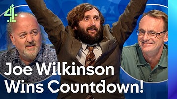 Joe Wilkinson’s First Ever Victory | 8 Out of 10 Cats Does Countdown | Channel 4 Entertainment