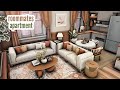 Roommates apartment  the sims 4 cc speed build