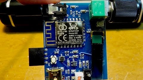 Portable web radio by RTL8710