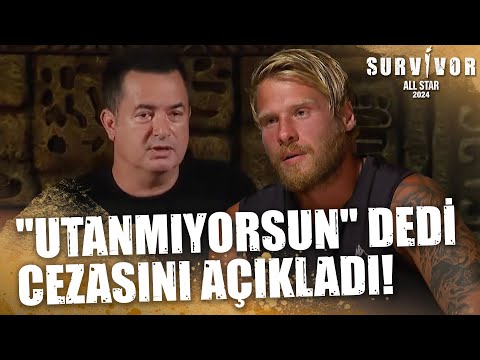 Acun Ilıcalı'dan Yunus Emre'ye Sert Sözler! Cezası Açıklandı | Survivor All Star 2024 84. Bölüm