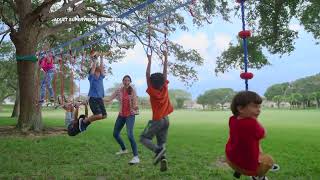 Double Slackline: Ninja Warrior Obstacle Course!!
Its Ninja Time! Looking for the perfect sports & outdoor play toys? Turn couch potatoes into ninja kids with the Double Slackline Obstacle Course! Get kids moving, motivated, and playing outdoors. This is the perfect outdoor kids toys for warriors of all ages - who want to get off the screens and play outside! Encourage everyone in your family to be healthy and active, work on their balance and strength training, all while having a blast!
We were excited by the Double Slackline because it is the only slackline in kids outdoor play equipment that has TWO LINES - which means there is greater support, which prevents the obstacles from bouncing up and twisting over the line when the user dismounts. We love a toy that goes farther than the rest when it comes to fun and safety. The double line is a simple idea, but one that makes all the difference!
We had a lot of fun making this commercial, as we always do with our outdoor sports ads. Running around in the Florida sunshine cant be beat! (There is some great Florida Kid Talent represented in this ad - if youre curious about our actors, follow us on Instagram. Most of our talent is part of our instagram community!)
Favorite parts: the slow-mo finishes on the kid moves, and the guilty dad who thinks he needs to enjoy the Double Slackline in secret! These small things give a commercial its character, and they make it fun.
Read more about what Hutton Miller thinks about hidden stories on our blog: https://huttonmiller.com/news/
We made this commercial for our innovative friends at Lilys Things and Canella Media. We hope you enjoy it!
THANK YOU so much for watching, commenting, liking and sharing.
What did you think??
We appreciate your ideas and input!
Consider Subscribing ► http://bit.ly/Subscribe_to_HuttonMiller
FOLLOW US ►
Instagram: https://www.instagram.com/huttonmiller/
Twitter: https://twitter.com/HuttonMiller
Facebook: https://www.facebook.com/hutton.miller
Enjoy!!! Double Slackline: Ninja Warrior Obstacle Course!!