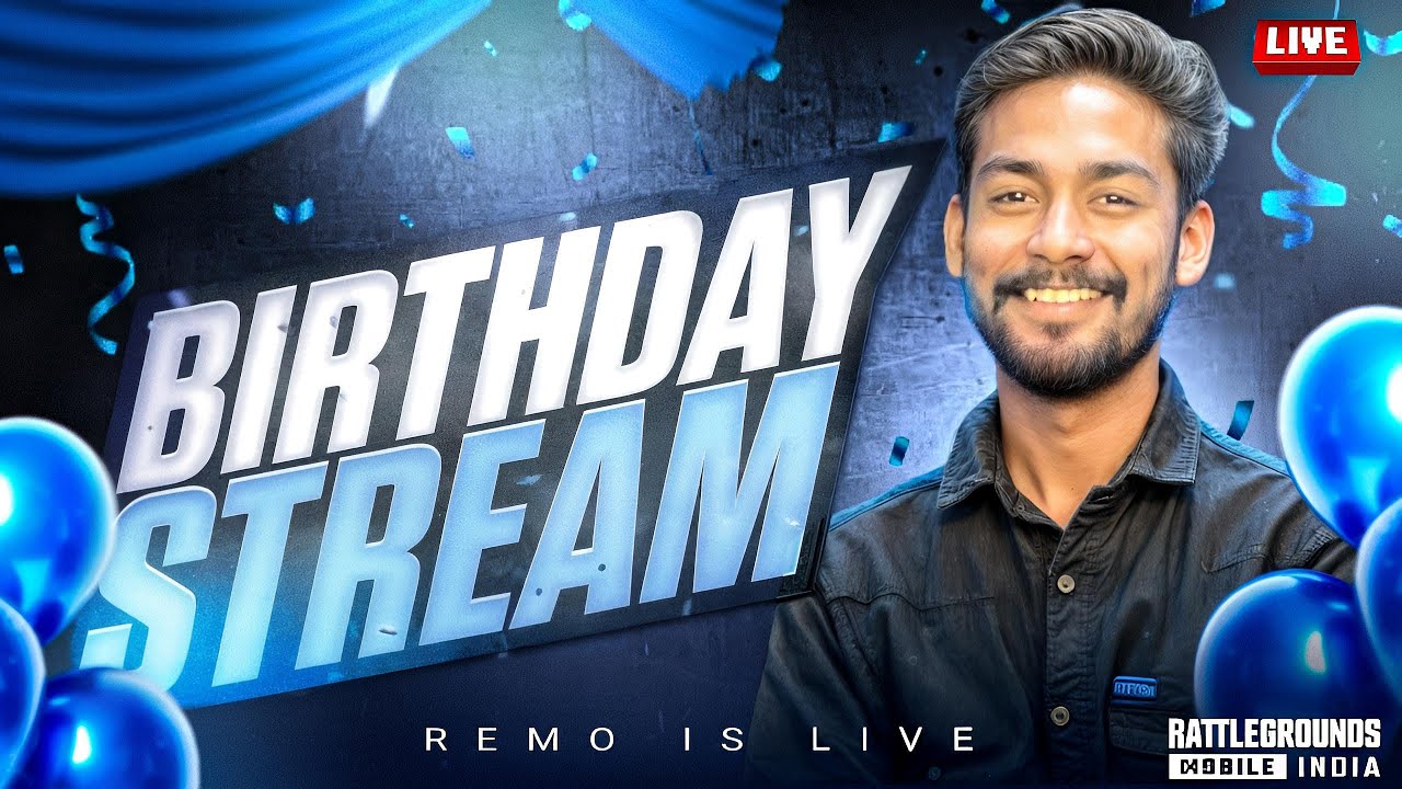 Enjoye BIRTHDAY STREAM || WISH KRO JALDI AAKE || JOIN STREAM AND ENJOYE - YouTube