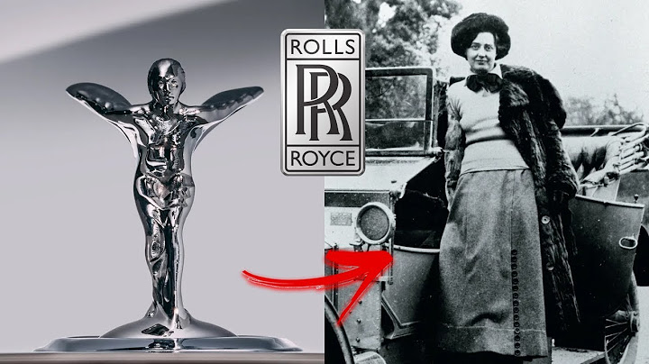 El TRAGICO final de la MUJER detras del emblema de ROLLS ROYCE