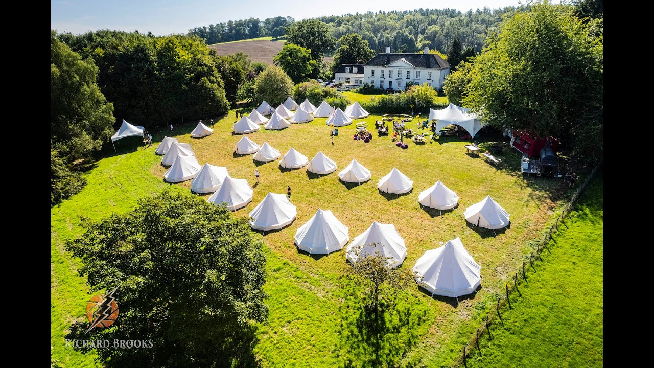 Glamping in Style. Promotional Film. Amersham Shardeloes. Elsewhere Events.