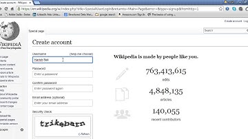 How to Create an Account on Wikipedia?