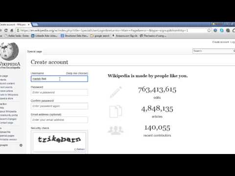 How to Create an Account on Wikipedia?