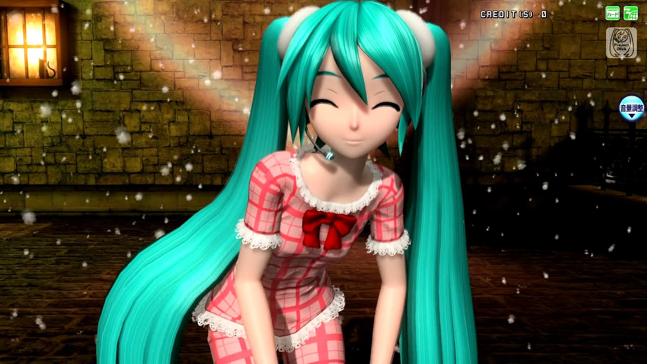 Pda Ft Pv 金の聖夜霜雪に朽ちて 初音ミク ねむねむ 7p 60fps Youtube