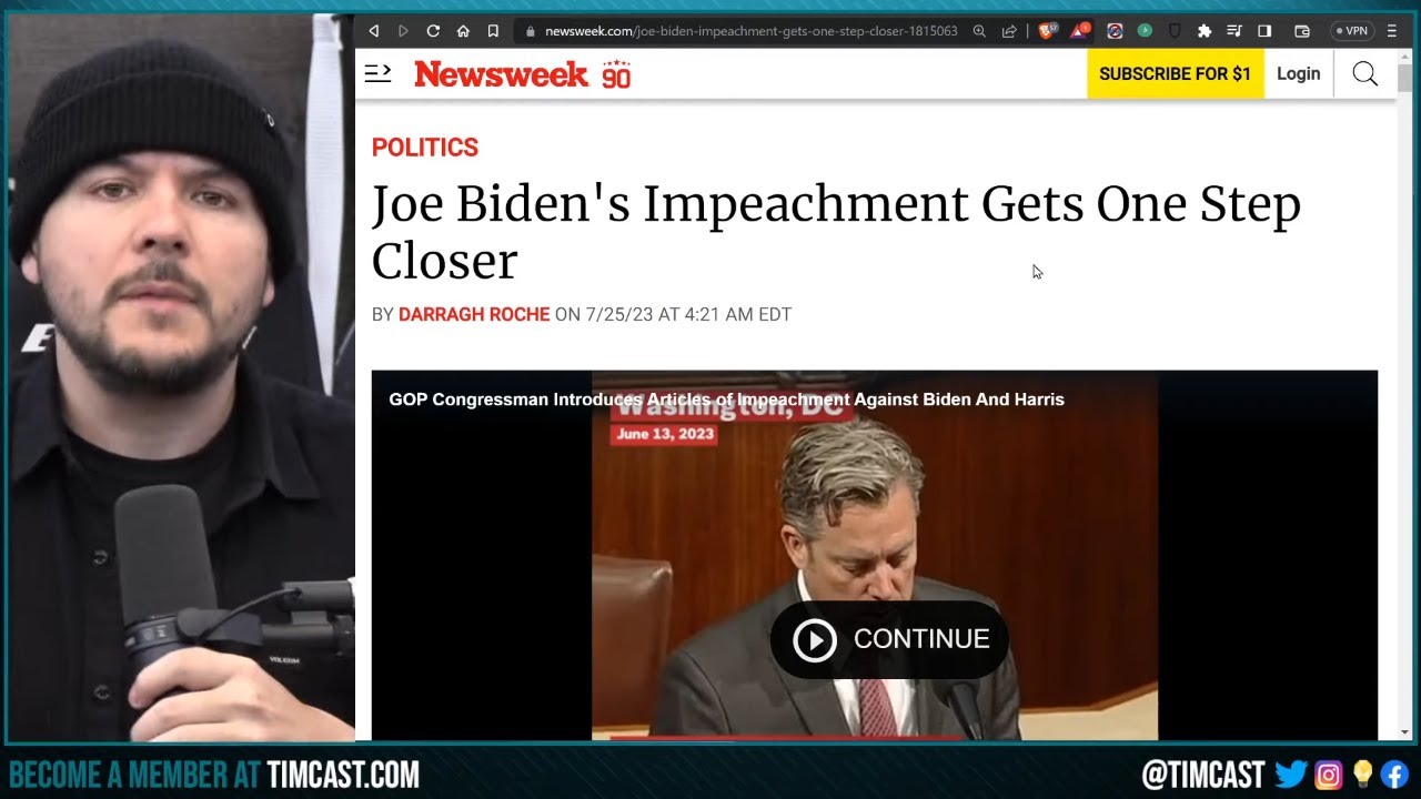GOP Threatens IMPEACHMENT Of Joe Biden Amid Corruption Allegations, Kevin McCarthy Warns Of Inquiry