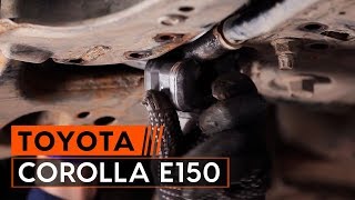 Jak vyměnit Guma stabilizátoru TOYOTA COROLLA Saloon (E15_) - video průvodce