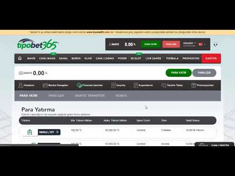 Tipobet Para Yatırma