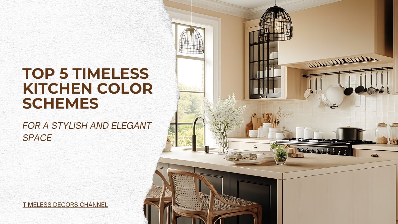 Top 5 Timeless Kitchen Color Schemes for a Stylish and Elegant Space ...