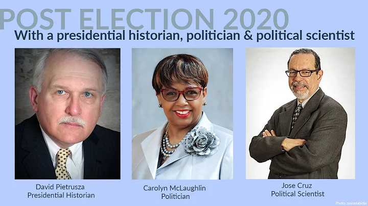 Post Election 2020 Discussion with David Pietrusza...