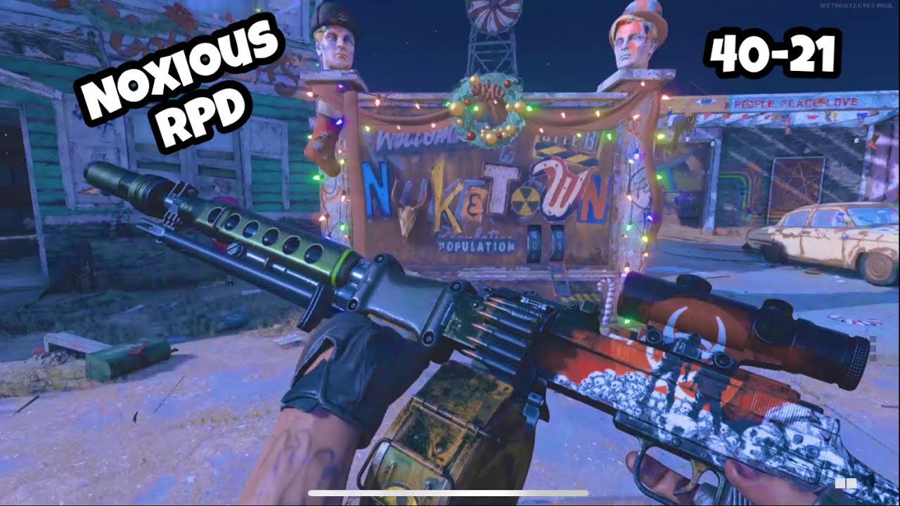 Noxious RPD Blueprint gameplay (Black ops Cold War) - YouTube