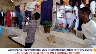 Jack Pere new HITTING  Song 🔥 IRIAMARIYIEKI- Performing LIVE(full video)