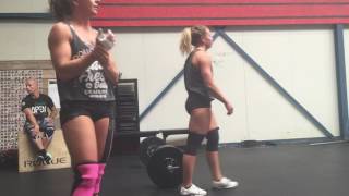 Joyce & Channa Beach Throwdown WOD B - RCFA DONUTSISTERS