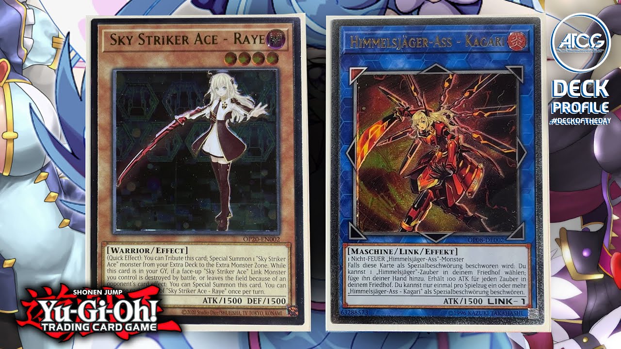 yugioh sky striker deck 2021 Complete Custom for Yu-Gi-Oh! Sky Striker EU English Deck