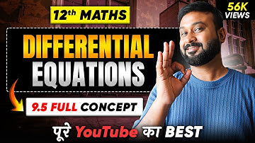 Class 12 Math NCERT | Chapter  9 Differential Equation | Ex 9.5 Introduction | VidyaWise | 2025-26
