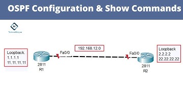 OSPF Configuration and Show Command | CCNA | Networkforyou