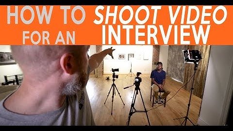 How To Shoot Video for an Interview - Framing, Lighting, and Audio Explained
