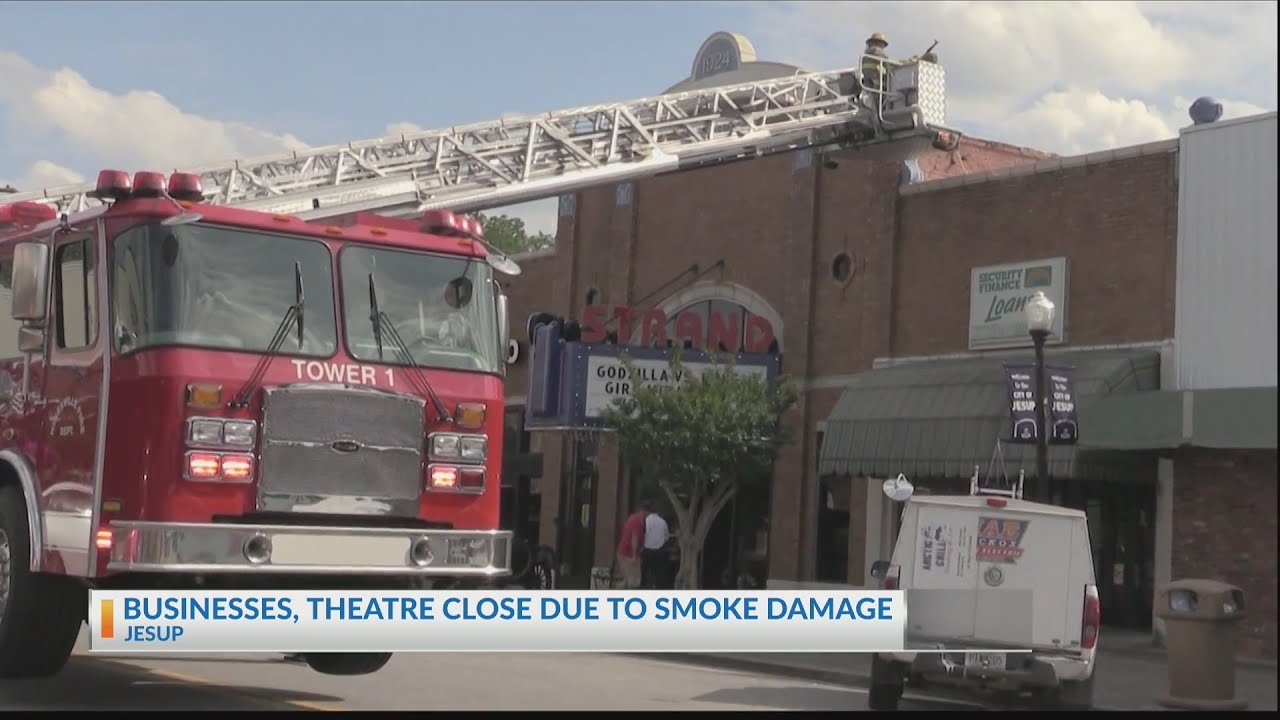 Jesup downtown fire damages local businesses