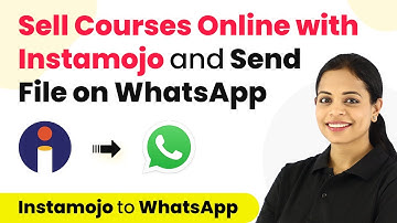 How to Sell Courses Online with Instamojo and Send Files on WhatsApp