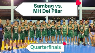 Sambag tramples MH Del Pilar (107-78) | Quarterfinals | Jaro Inter-Barangay Basketball League