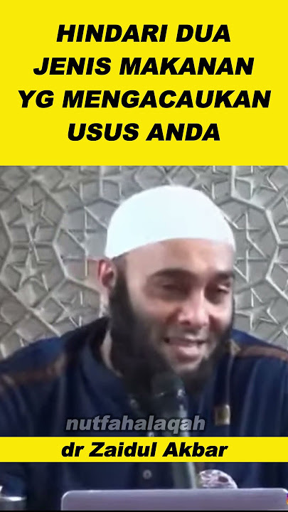 These two things are messing up his intestines || Dr. Zaidul Akbar