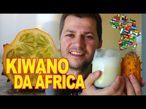 Vídeo: Kiwano Ou Melão Com Chifres