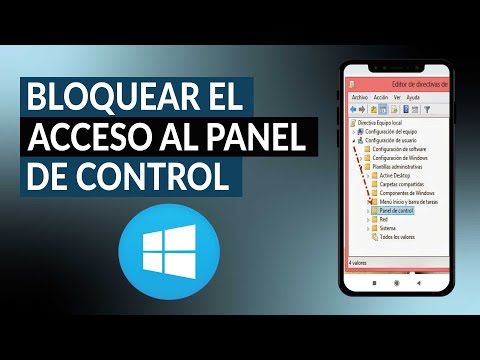 Cómo Bloquear el Acceso al Panel de Control y Configuración de la PC - Windows 10