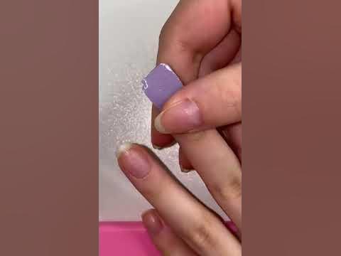 Наклеила ногти *лаковые полоски* - YouTube