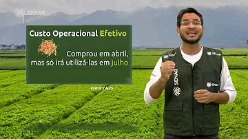 Como é calculado o custo operacional efetivo?