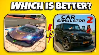 Car Simulator 2 Vs Extreme Car Driving Best Game In 2026?