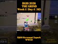 iQOO Revenant Xspark 11 FINISHES WWCD IN BGIS 2026 THE GRIND | Week 1 | Day 4 | M3#bgmi #pubg #viral